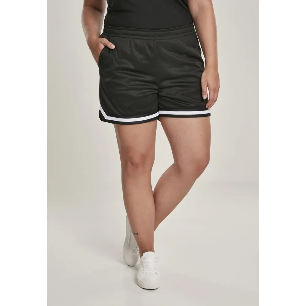 

Шорты Urban Classics Stripe Mesh Hot Big, черный