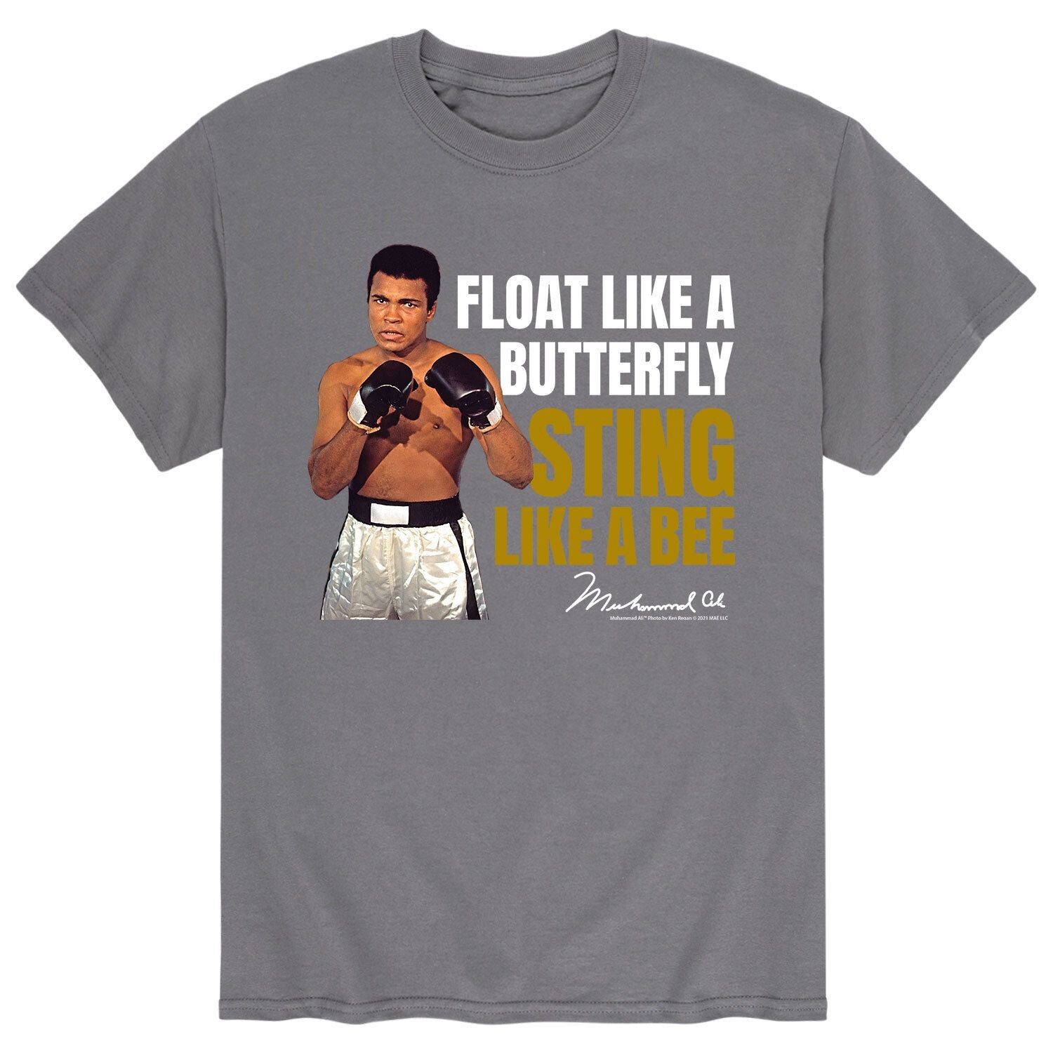 

Мужская футболка Ali Float Like A Butterfly Licensed Character