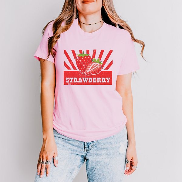 

Футболка с коротким рукавом Strawberry rays Simply Sage Market, Pink, Зеленый, Футболка с коротким рукавом Strawberry rays Simply Sage Market, Pink