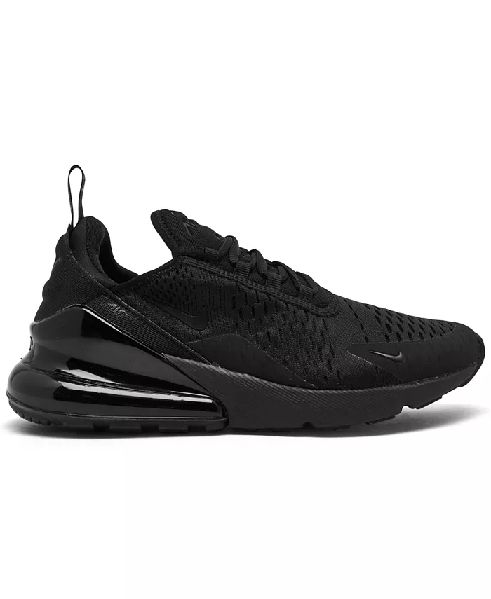 Женские повседневные кроссовки Air Max 270 от Finish Line Nike, черный — фото 2