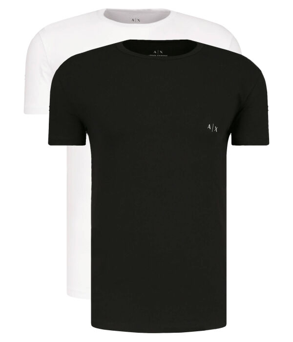 

Футболки 2 шт. Slim fit Armani Exchange, белый