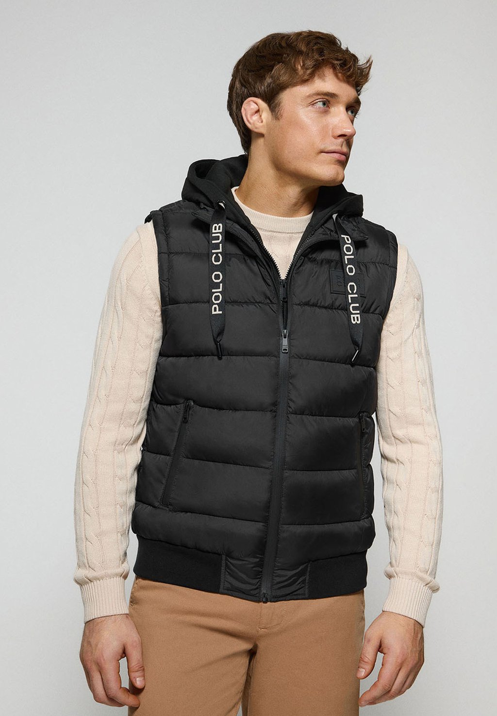 

Жилет HOODED CANYON Polo Club, черный