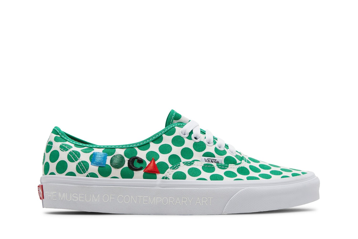 Кроссовки MOCA x Authentic Vans, зеленый