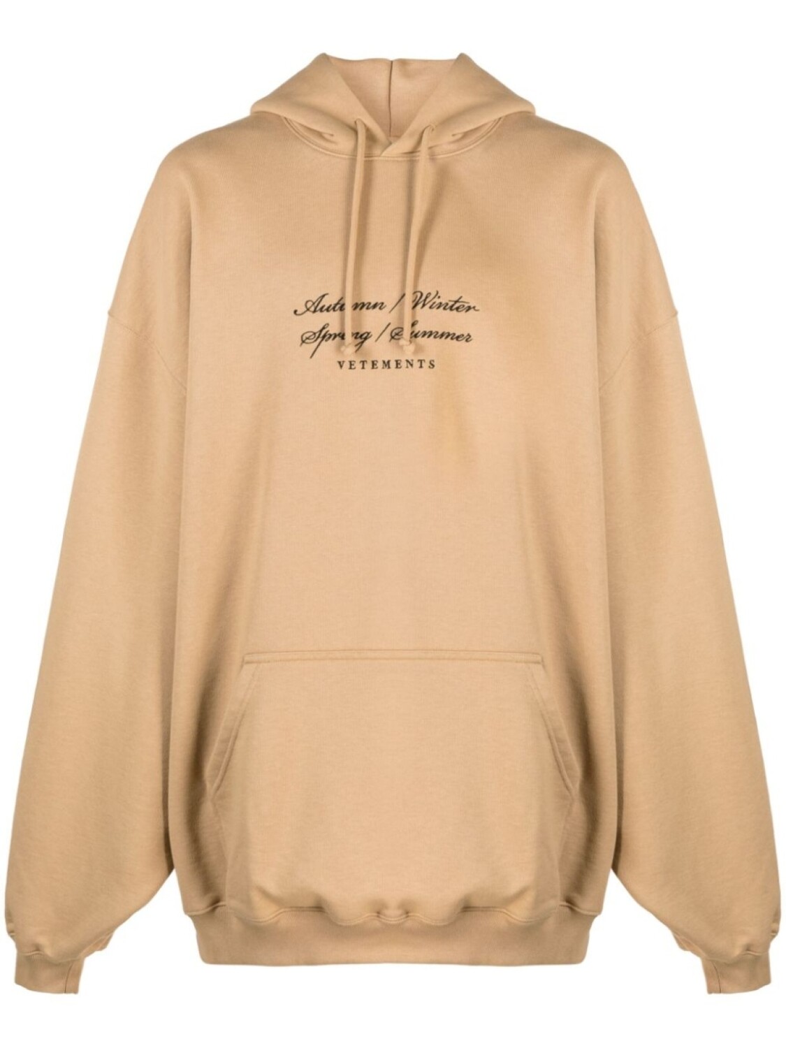 

Худи 4 Seasons VETEMENTS, коричневый