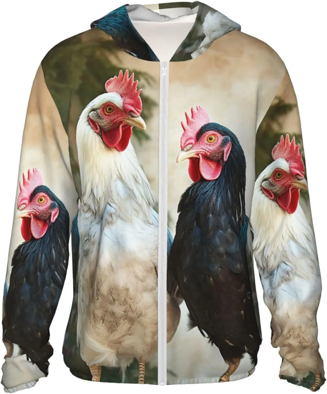 

Толстовка с защитой от солнца Four Chicken Full Zip UPF 50+ с карманом HJBNW