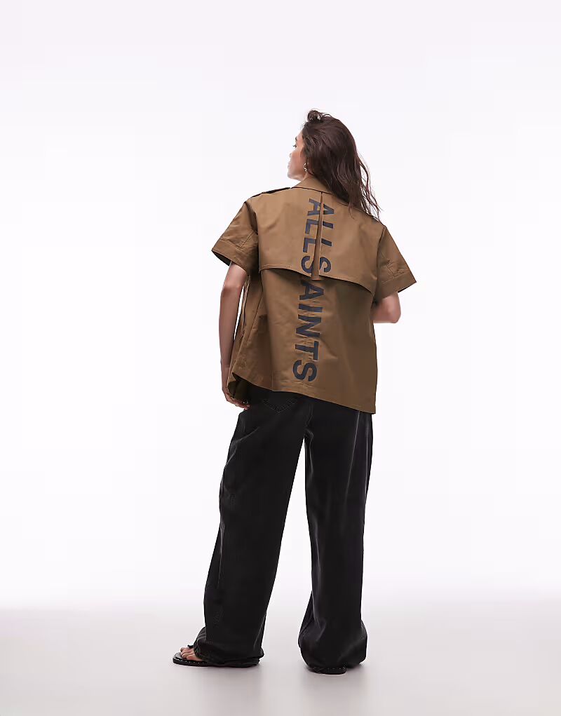 

Куртка Allsaints Flow цвета пихты