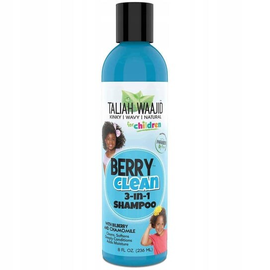 

В-1 Шампунь, Шампунь для волос, 236мл Taliah Waajid for Children Berry Clean 3-