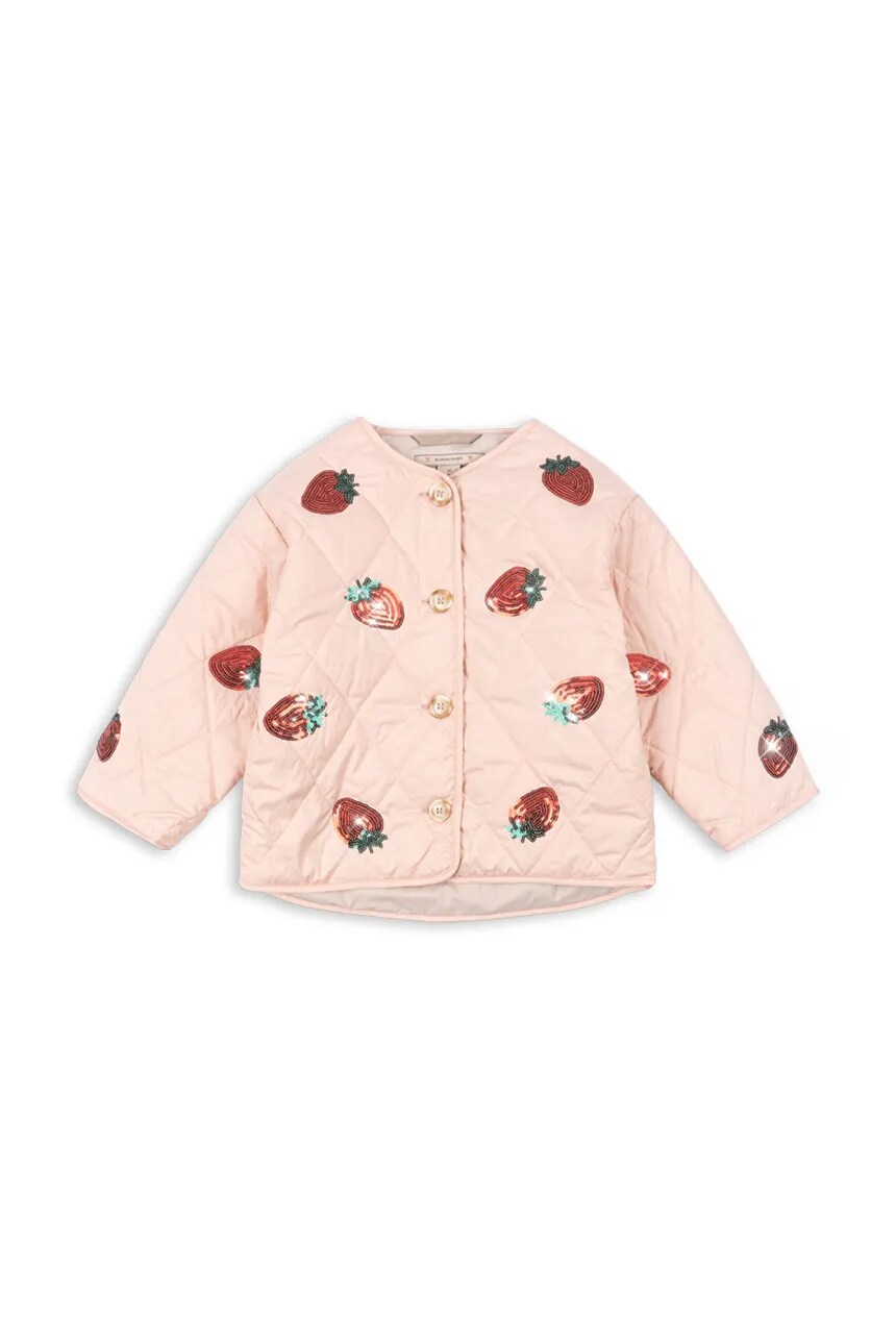 

Детская куртка FLORA JACKET Konges Sløjd, розовый