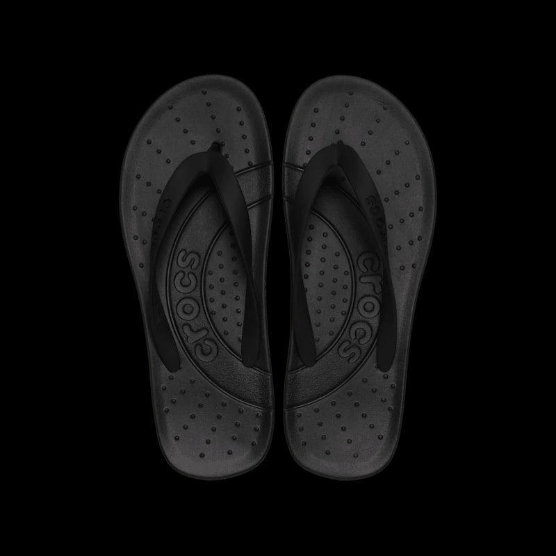 Тапочки Crocs Casual Flip-Flops 'Black' 210089-001, черный — фото 2
