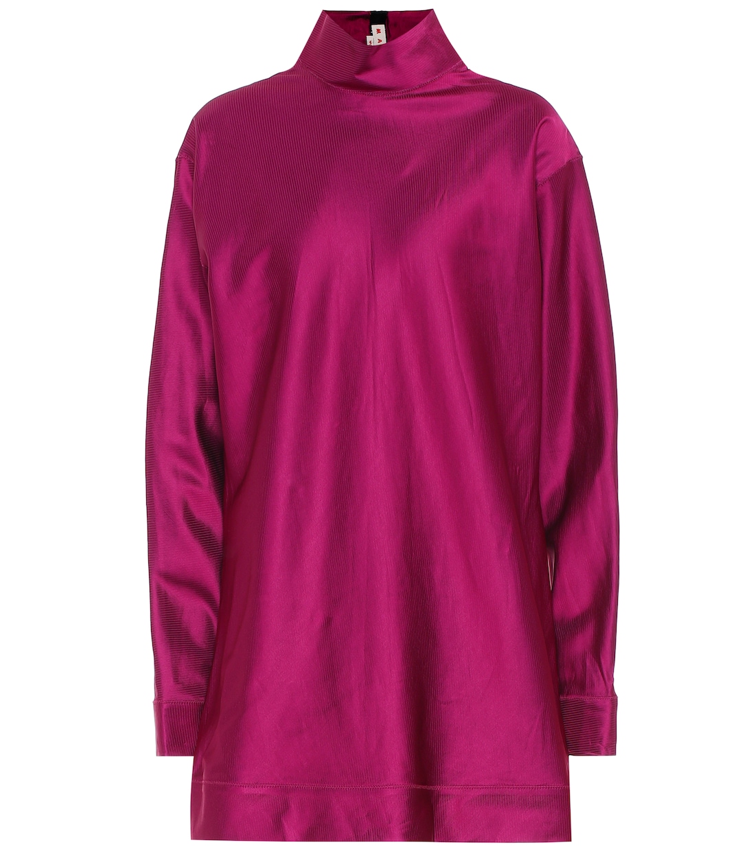 

Атласное мини-платье Marni, Lavender