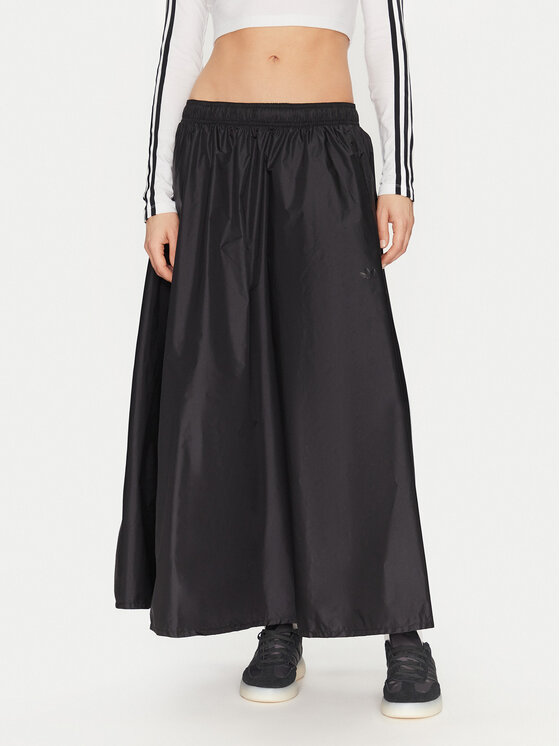 

Трапециевидная юбка свободного покроя Premium Essentials JD4794 Adidas, черный