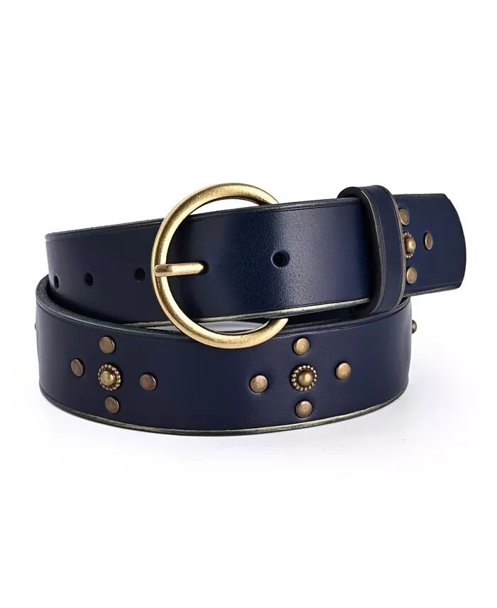 

Женский кожаный ремень Gia OLD TREND, синий