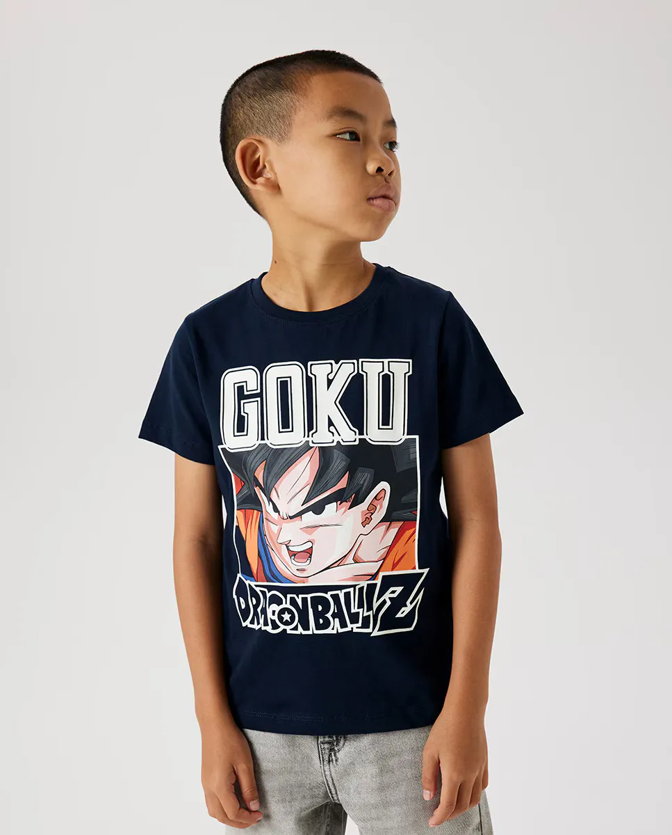 

Футболка с изображением Dragon Ball name it, тёмно-синий