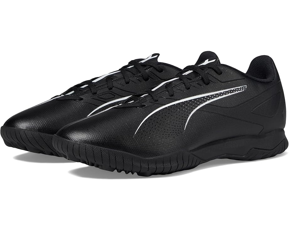 

Кроссовки PUMA Ultra 5 Play Turf Trainer Soccer Cleats, цвет Puma Black/Puma White