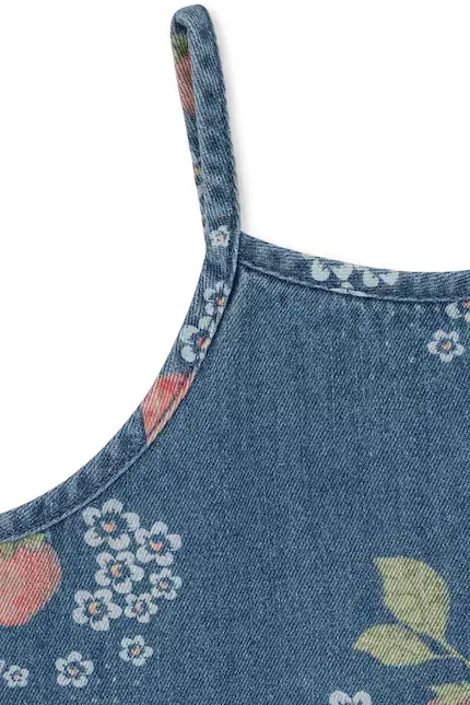 Платье джинсовое MAGOT STRAP DRESS Konges Sløjd, синий — фото 3