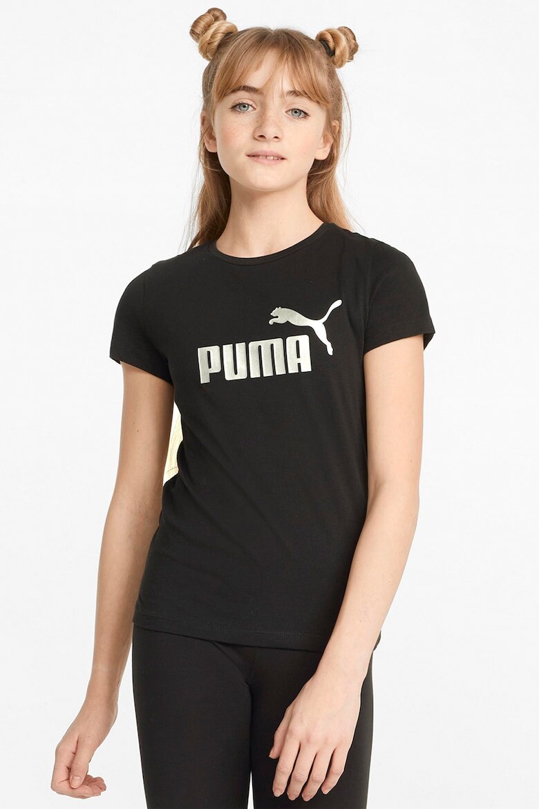 

Ess+ хлопковая футболка Puma, черный