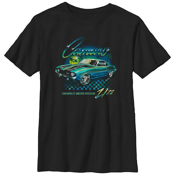 

Футболка с принтом Camaro Chevrolet Motor Division Husky для мальчиков Licensed Character