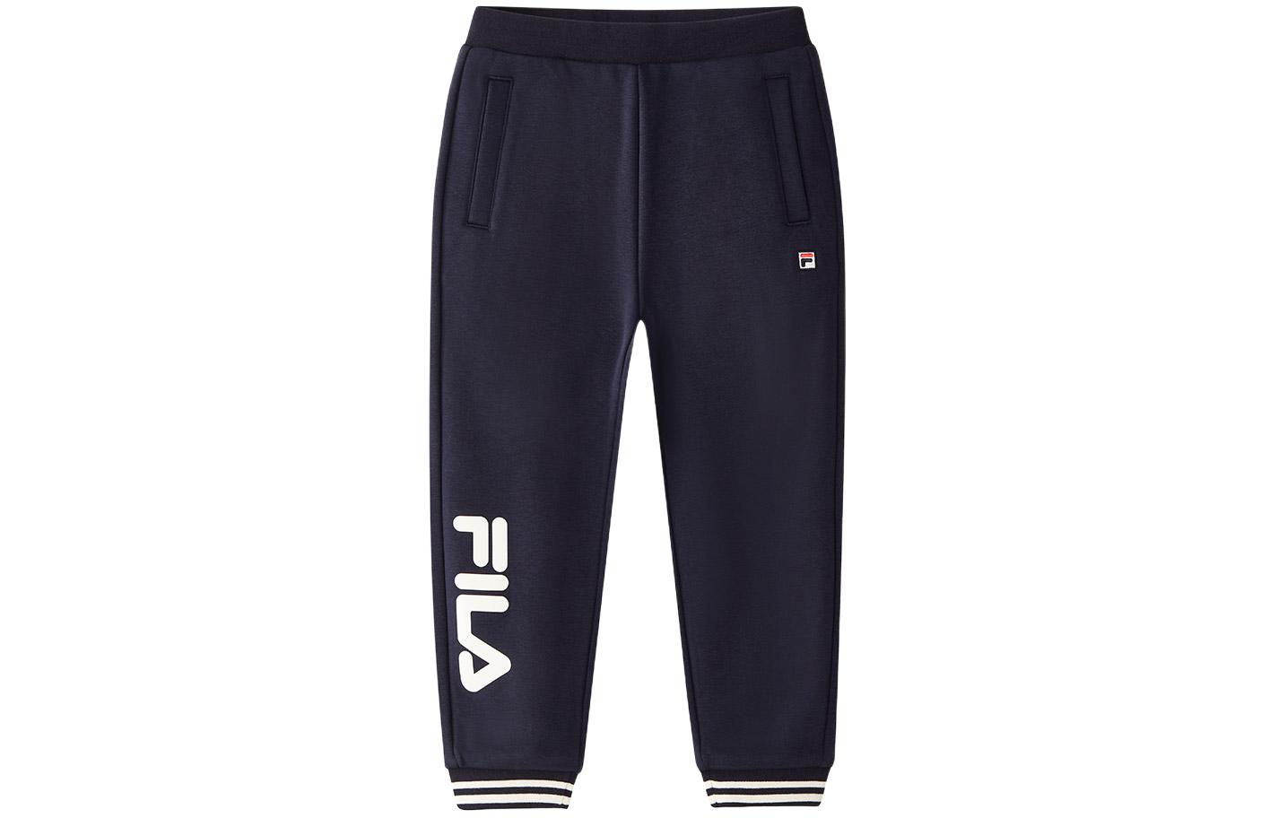 

Флисовые спортивные штаны королевского синего цвета для детей FILA KIDS