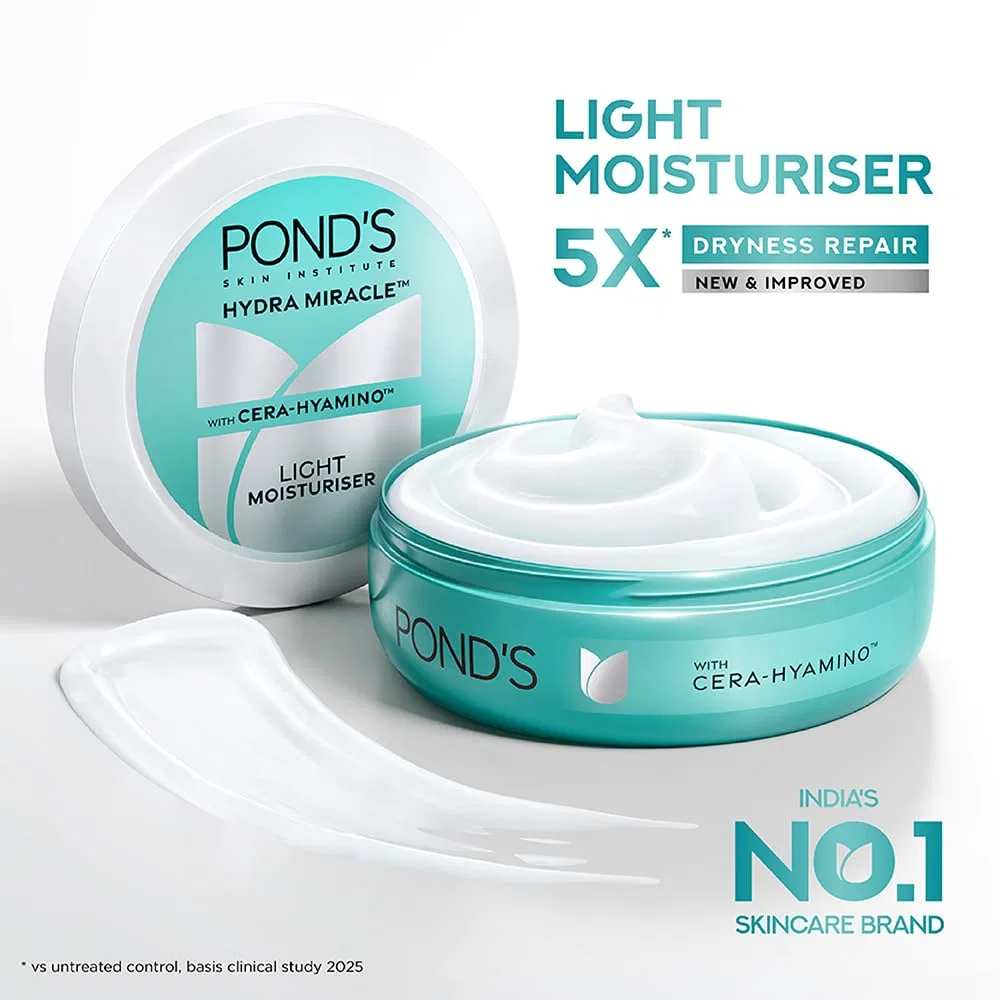 Крем для лица Pond's — Легкий увлажняющий «Light Face Moisturiser» от, 200 мл — фото 2