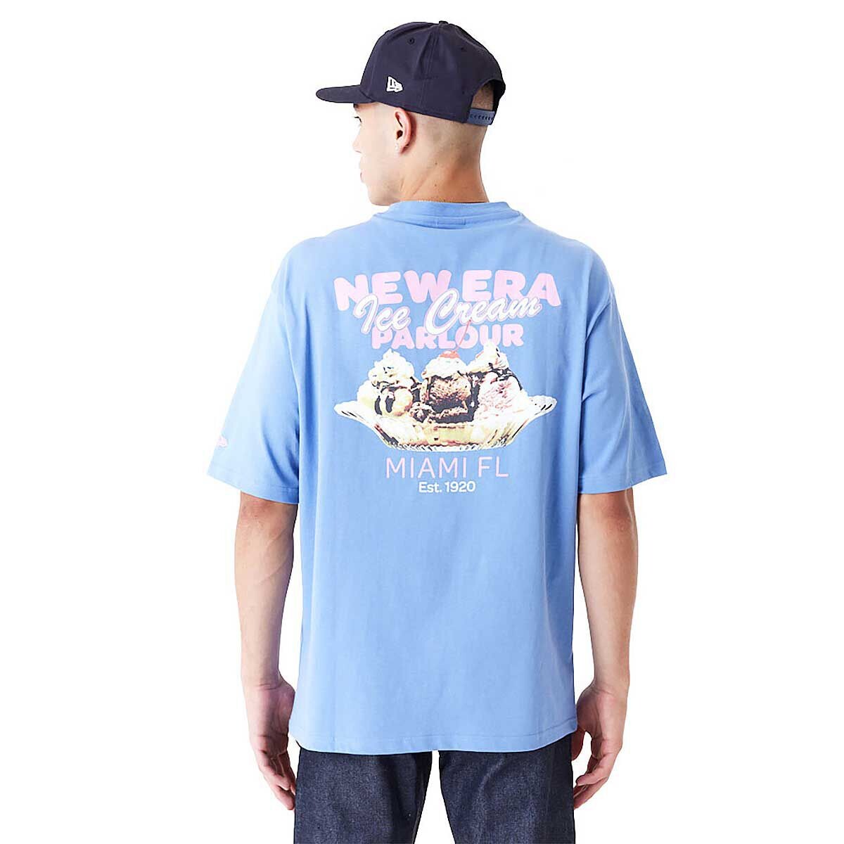 

Футболка NE FOOD GRAPHIC OVERSIZED T-SHIRT New Era, цвет Blau