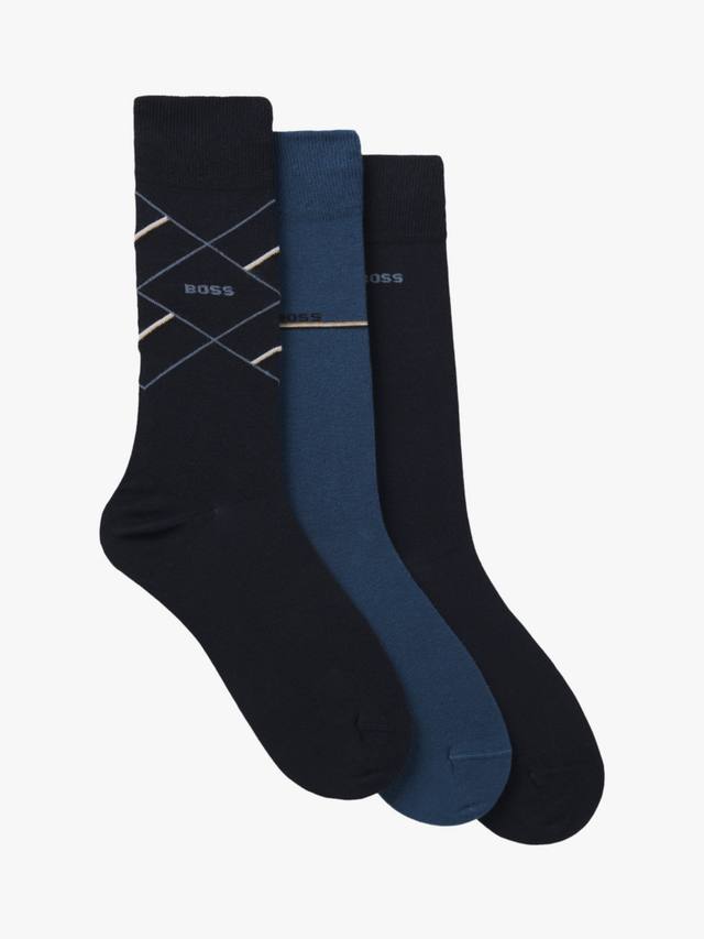 

Носки BOSS из смесового хлопка HUGO BOSS, Pack of 3