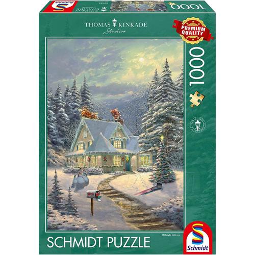 

Пазлы Thomas Kinkade: Christmas Eve Midnight Delivery (1000Pc)