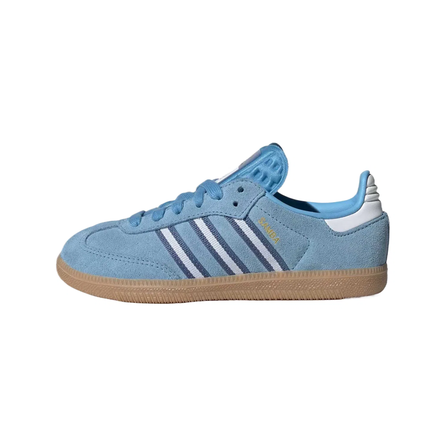 Кроссовки для скейтбординга SAMBA OG Leather Adidas Originals синие