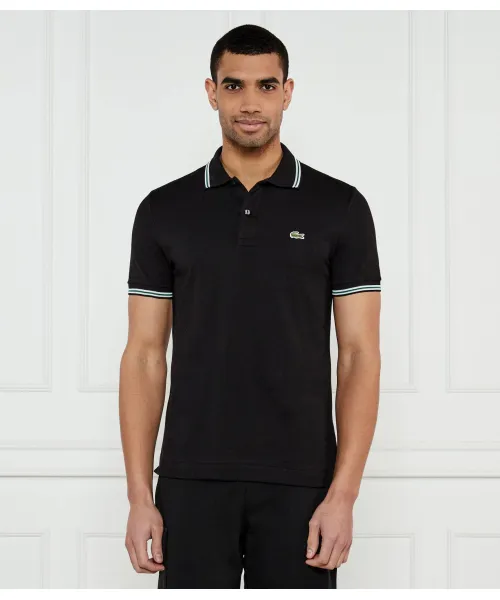 

Футболка поло Regular fit Lacoste, черный
