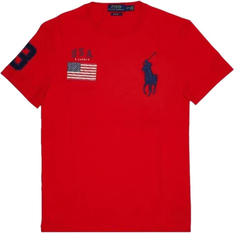 Футболка Polo Ralph Lauren Big Pony Red