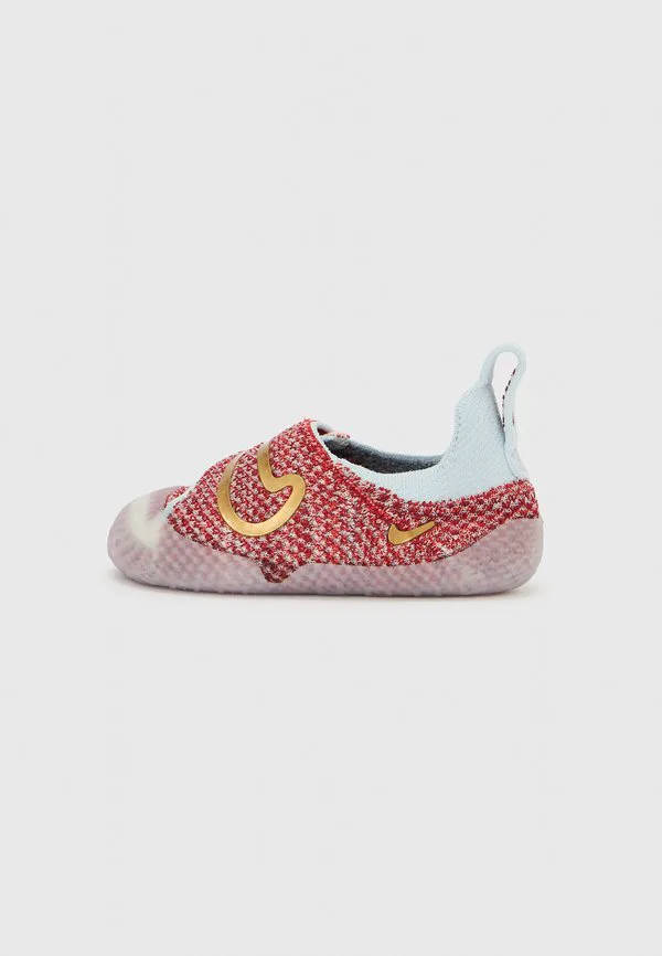 Nike swoosh 1 bt унисекс первые кроссовки Nike Sportswear, Sail/Gold-Coloured/Team Crimson