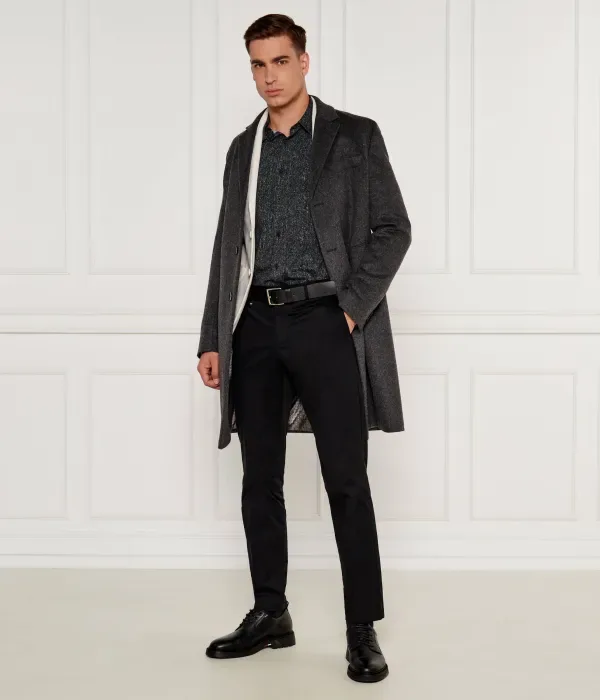 Рубашка P-ROAN-kent-C1-233 slim fit Boss, черный — фото 2