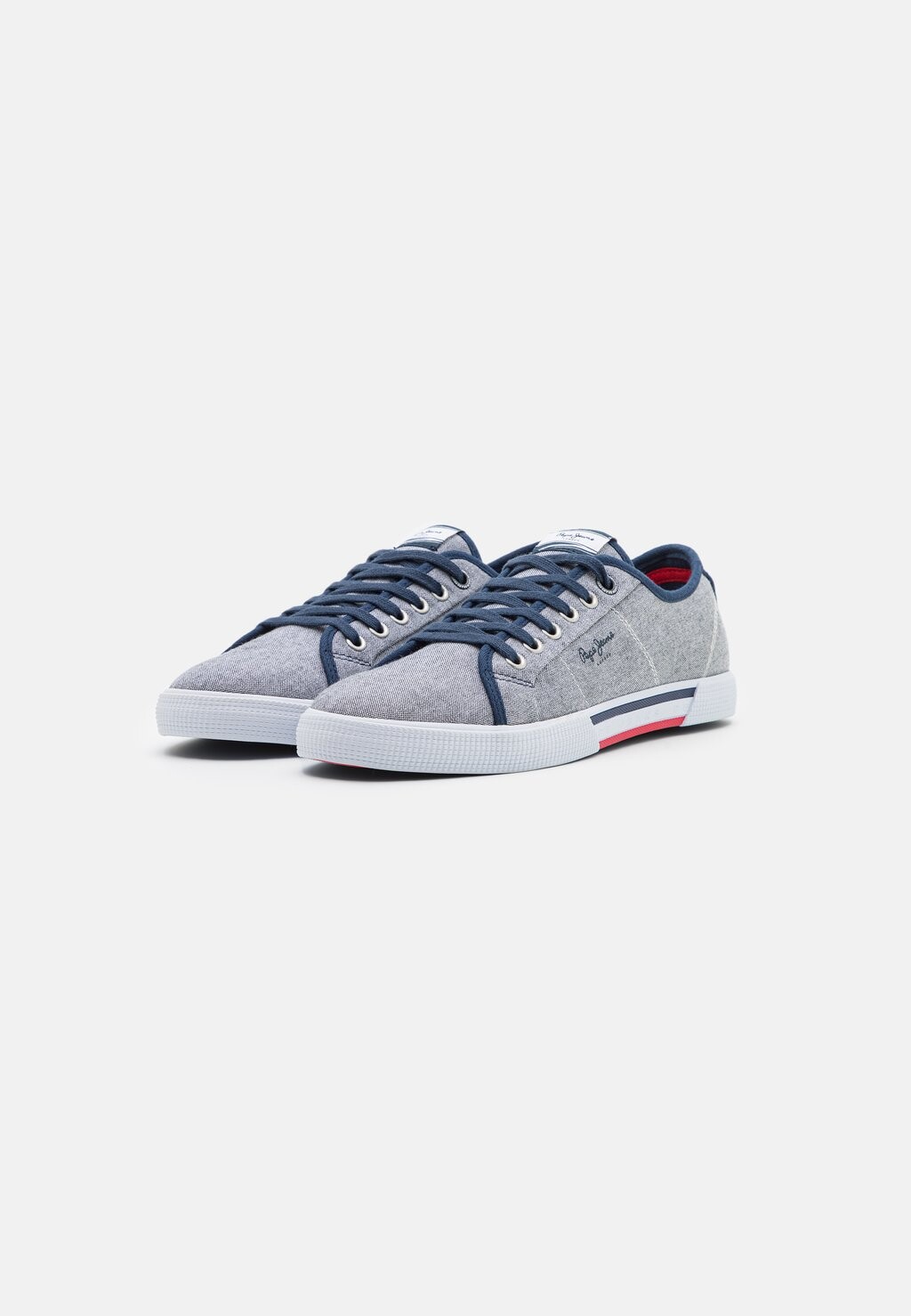 Низкие кроссовки BRADY CHAMBRAY Pepe Jeans, синий — фото 2
