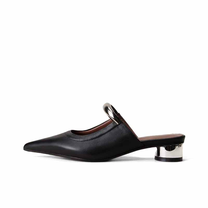SHOEMAKER QUEEN Женские противоскользящие закрытые тапочки устойчивые к истиранию стильный серебристый, цвет Stylish Silver — фото 3