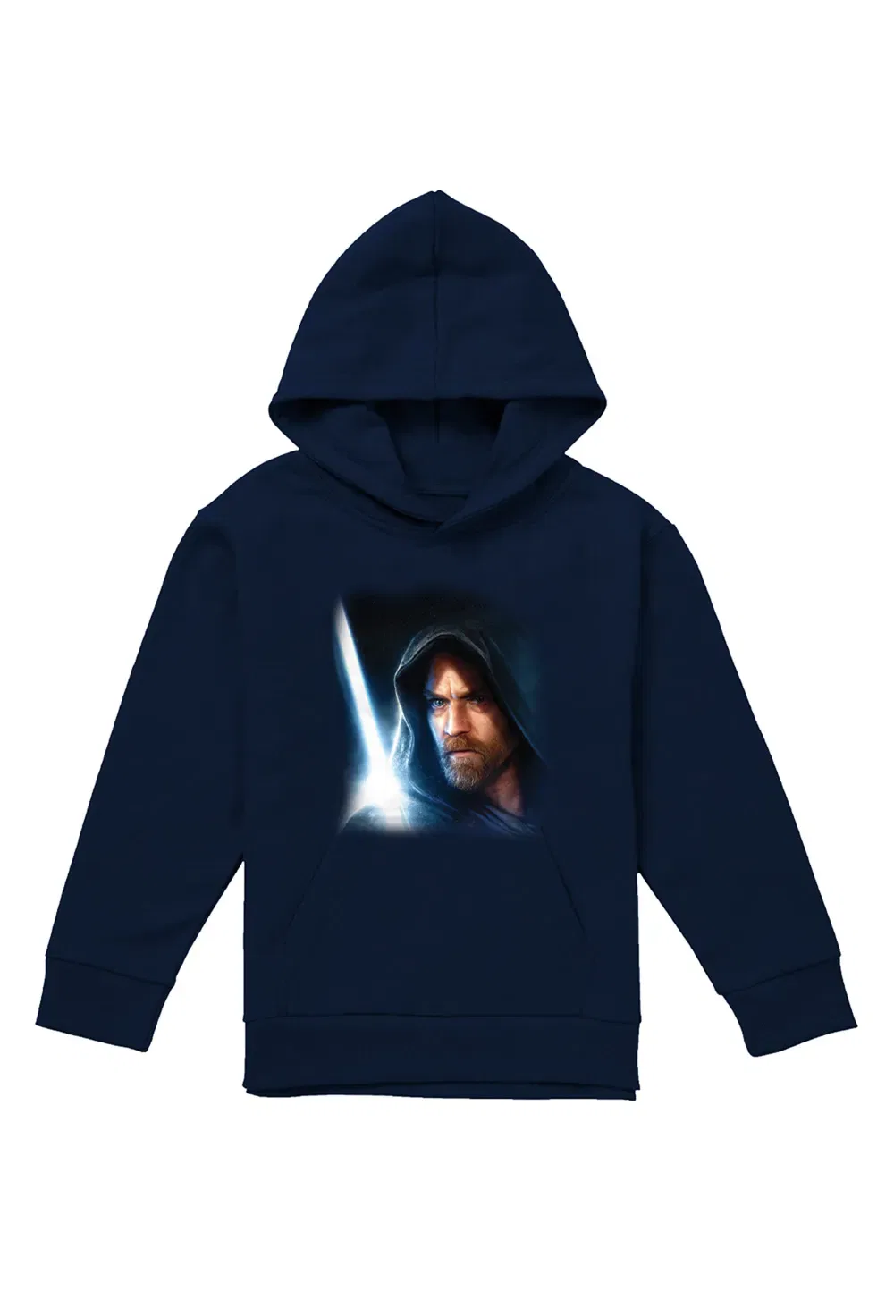 Детский худи Obiwan Kenobi, темно-синий, Disney, темно-синий