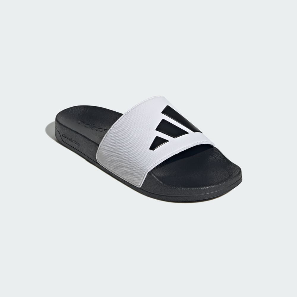 Шлепанцы Adidas Adilette Shower Slides, цвет Cloud White/Core Black/Core Black — фото 4