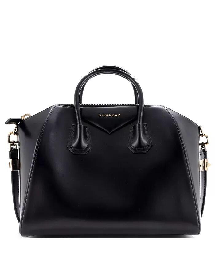 

Средняя сумка Antigona из глянцевой кожи Pre-Owned Givenchy, черный