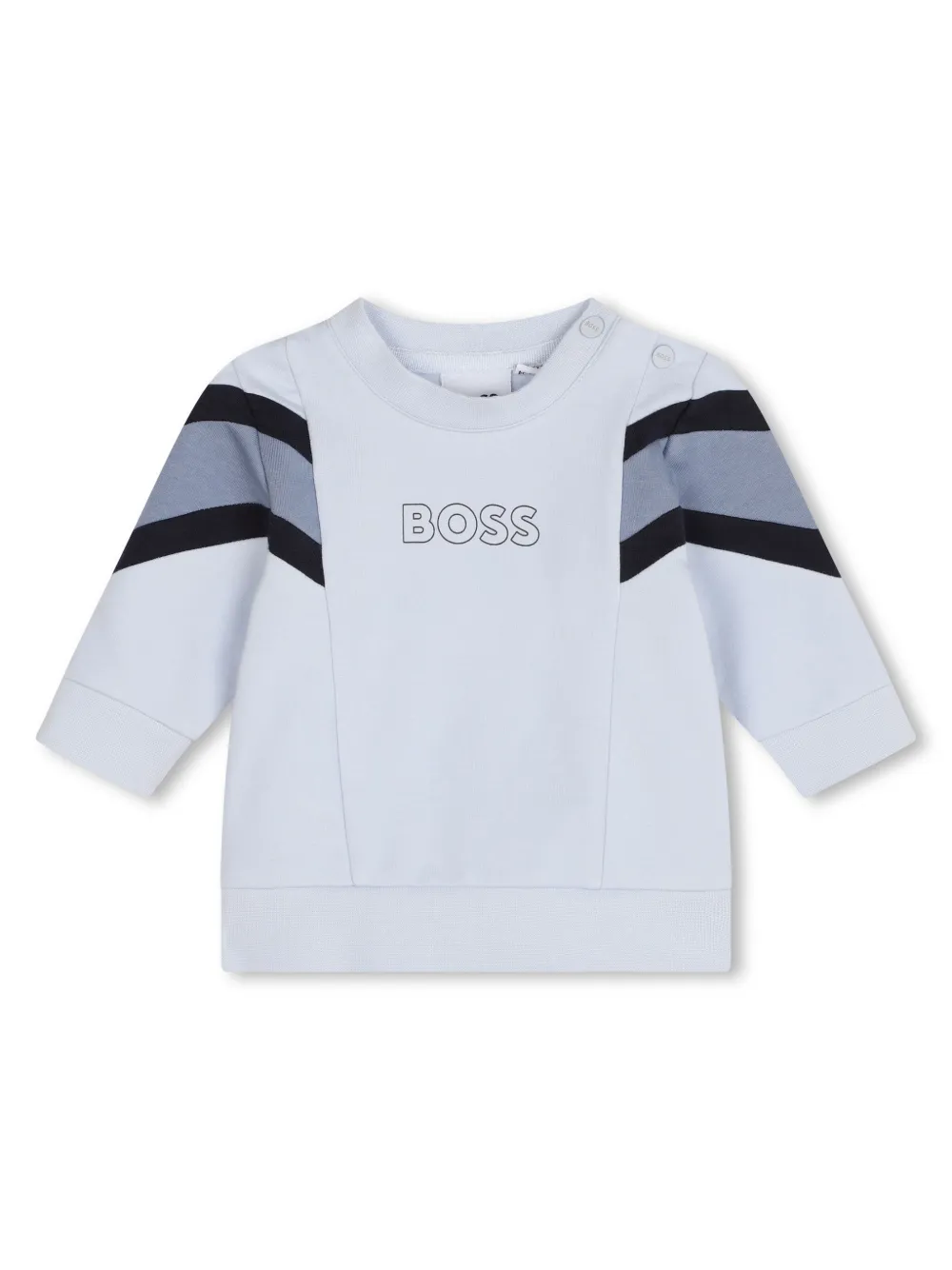 

Спортивный костюм со вставками BOSS Kidswear, синий