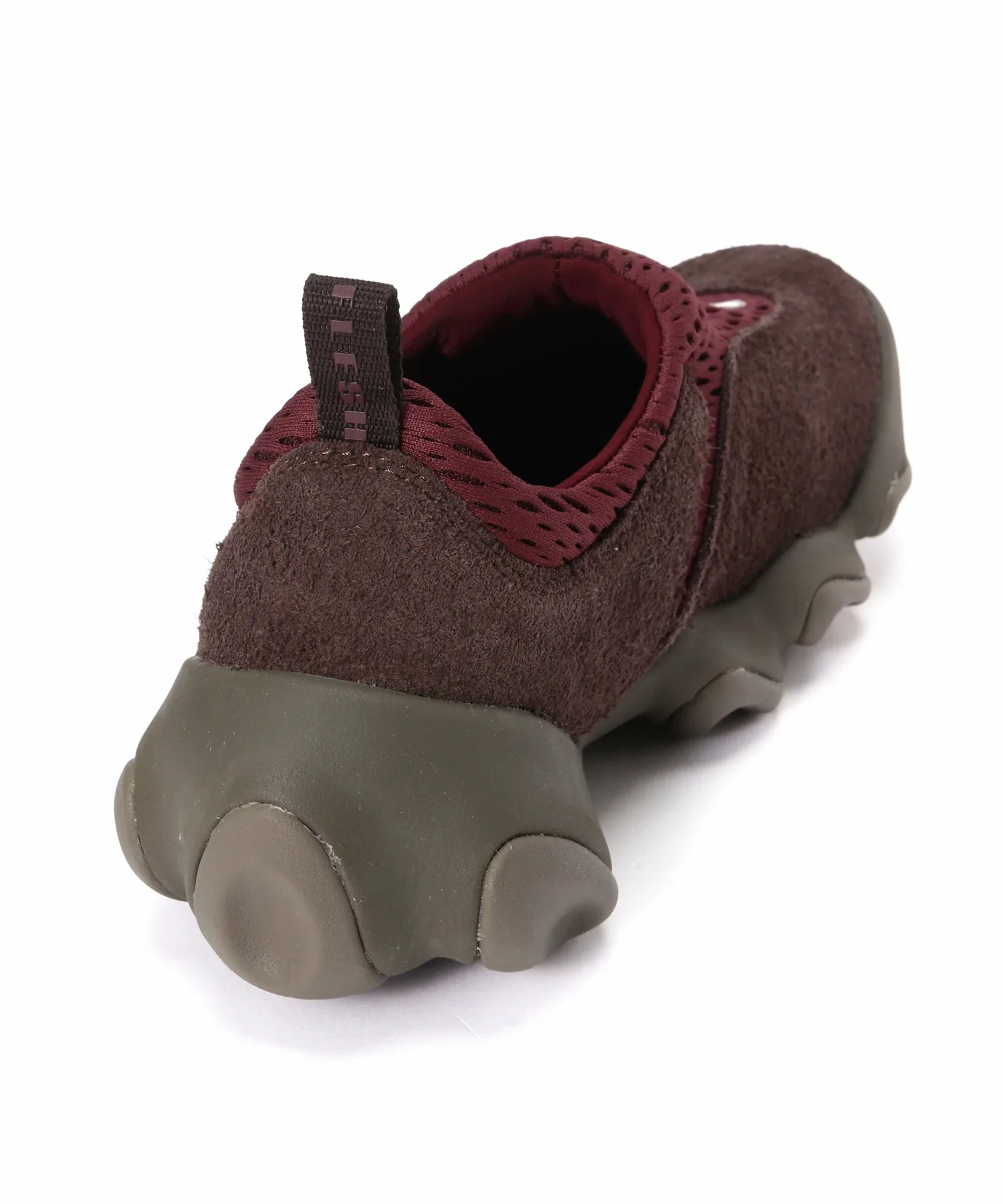 Кроссовки Oakley Factory Team Hairy Suede Flesh Beaver, Burgundy 5 — фото 4