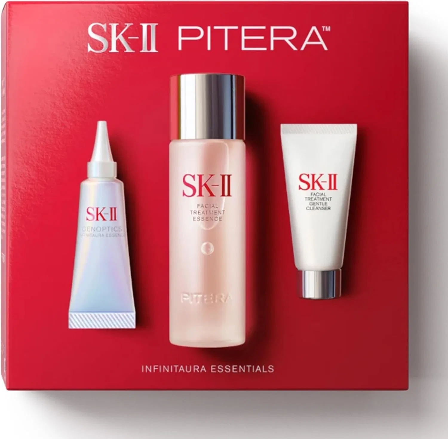 Набор косметики Pitera Infinite Aura Kit с тонером, очищающей пенкой и сывороткой SK-II — фото 2