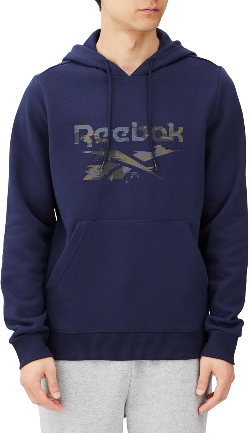 

Мужская толстовка в современном камуфляжном стиле Reebok, Хаки, Мужская толстовка в современном камуфляжном стиле Reebok