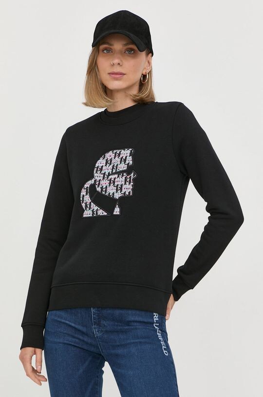 

Толстовка 225W1811 Karl Lagerfeld, черный