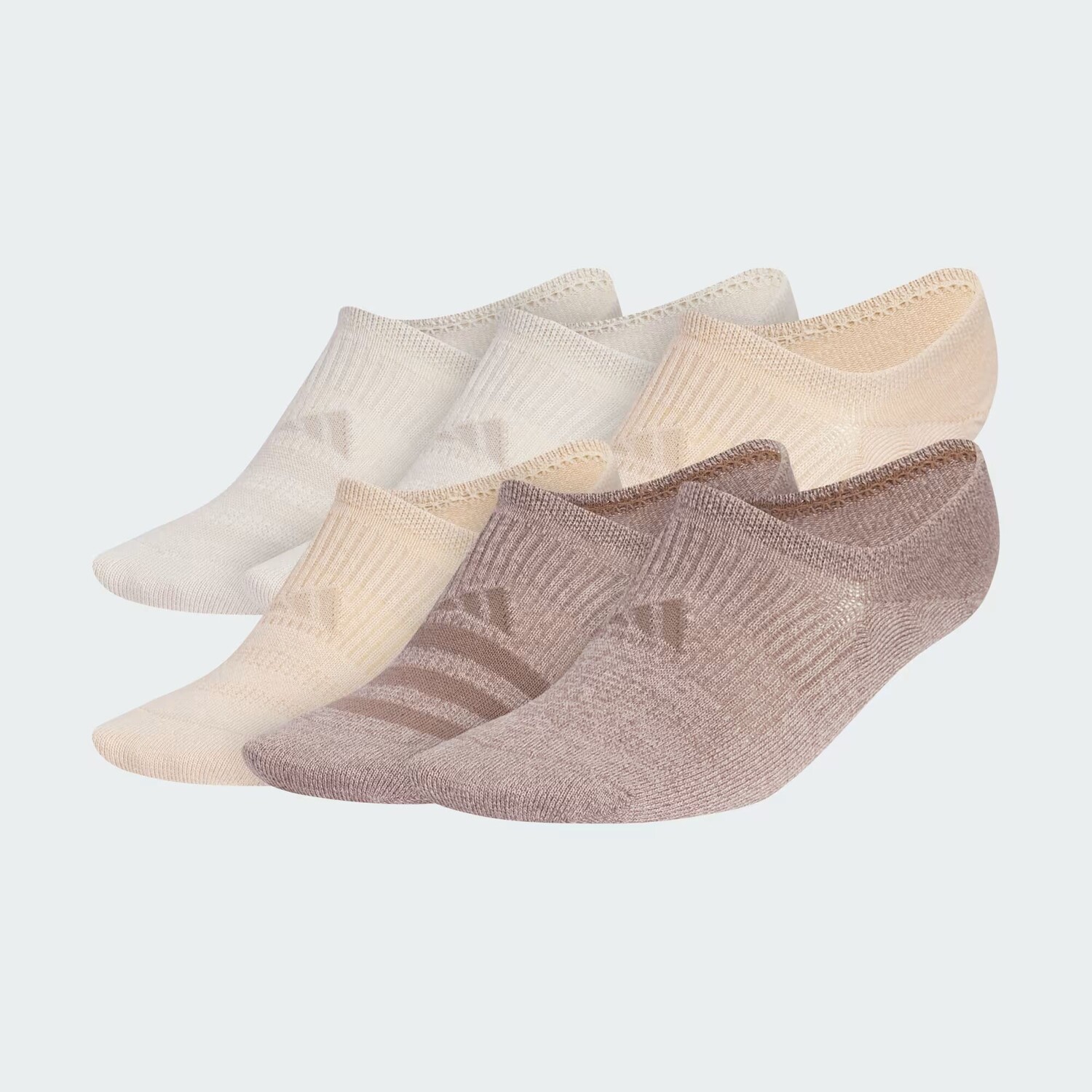 

Комплект из 6 носков Superlite 3.0 Super-NoShow Adidas, цвет Beige/Magic Beige/Trace Brown