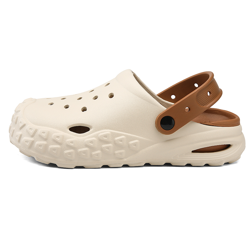 

Детские сабо из ЭВА, нескользящие, износостойкие, водонепроницаемые PROTECTCAMEL, бежевый/желтый