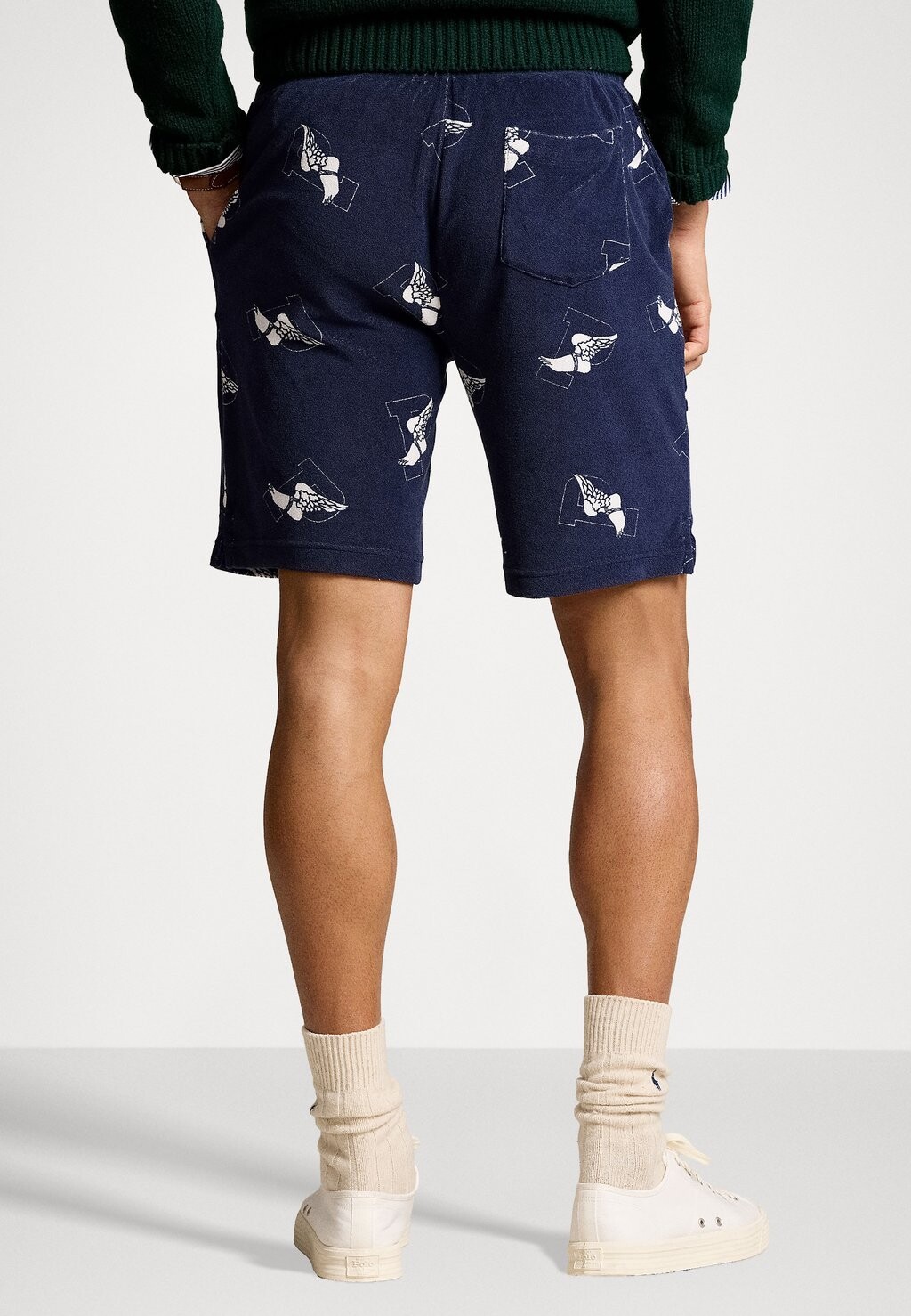 

Спортивные штаны 19 CM P-WING TERRY SHORT Ralph Lauren, темно-синий