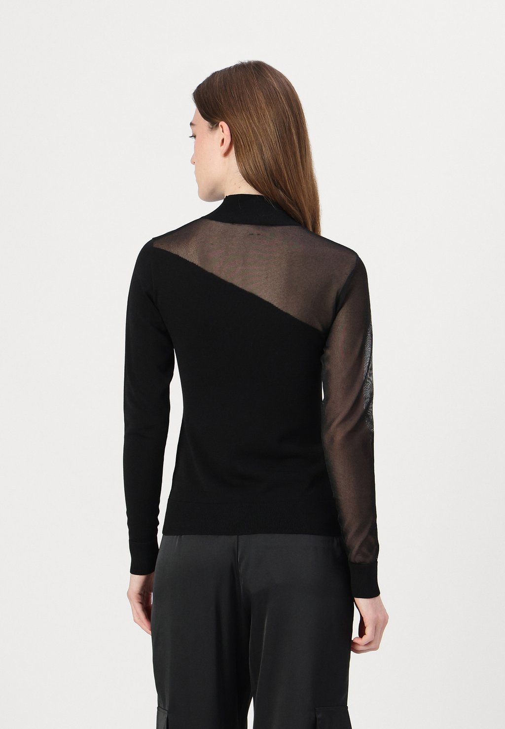 

Джемпер SIGNATURE MOCK NECK KARL LAGERFELD, черный