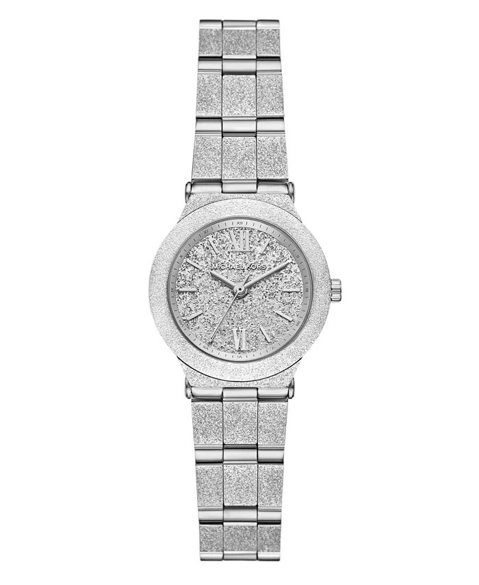 

Женские часы Billie с тремя стрелками, серебристый стальной корпус, 26 мм Michael Kors