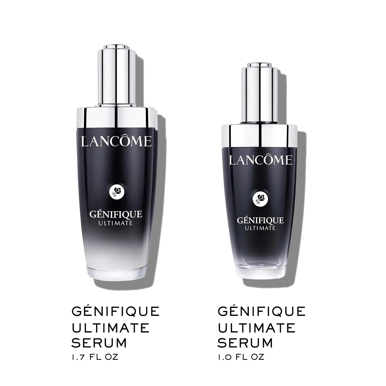 Lancôme Génifique Ultimate Recovery Serum подарочный набор лимитированной серии - 2 полноразмерных флакона: 50 мл и 30 мл - сыворотка с бета-глюканом для восстановления барьера и обновления кожи — фото 2