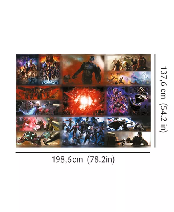 Пазл Prime из 13500 деталей — лучшая коллекция Marvel Trefl, multi-color — фото 4
