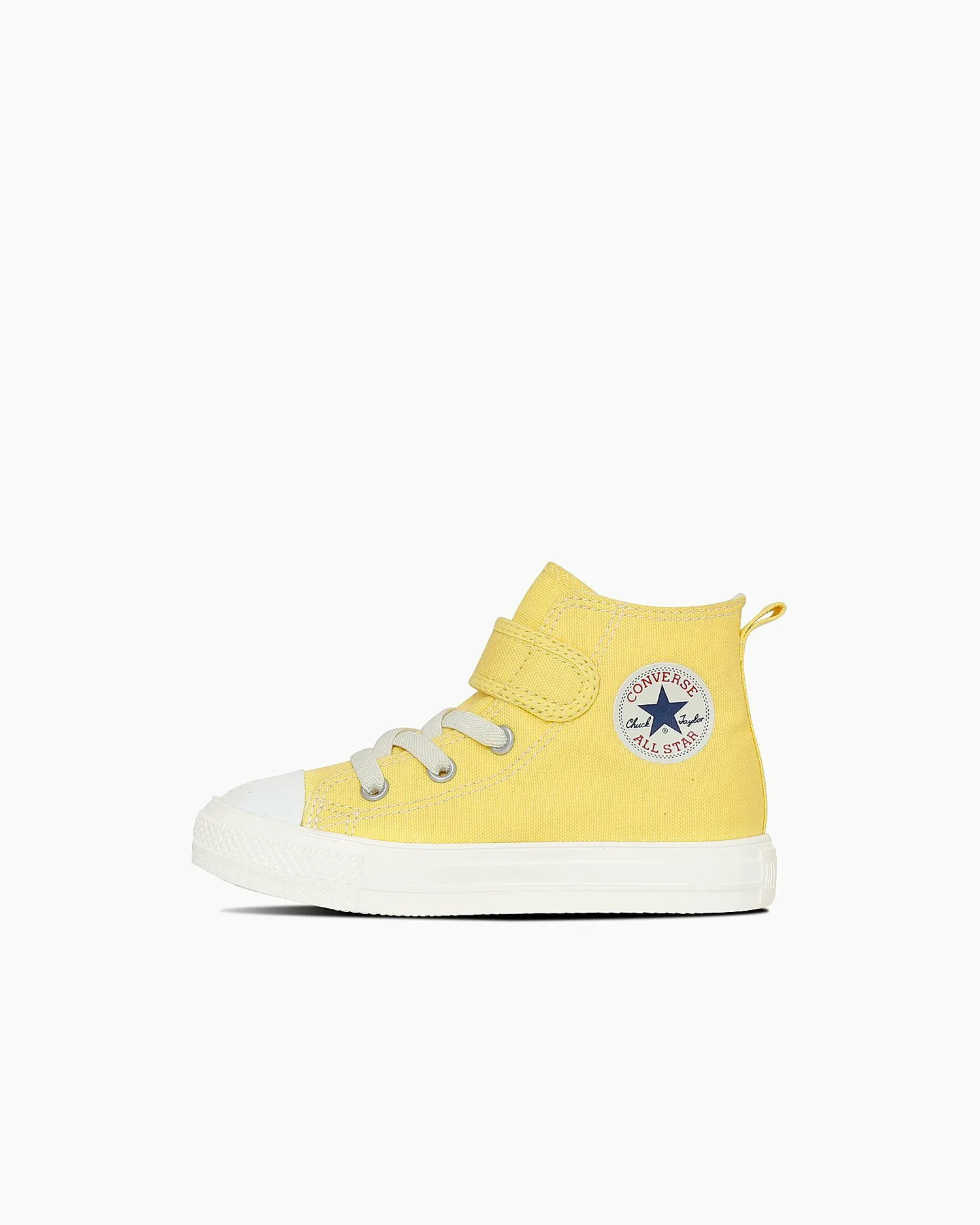 Кроссовки Детский световой прибор All Star Light V-1 HI High-Cut Converse, Egg Yellow — фото 2