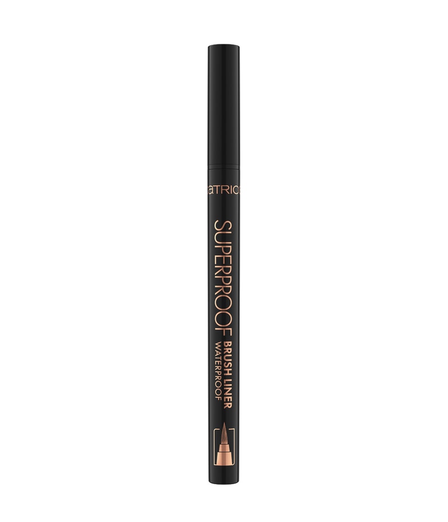 

Подводка для глаз CATRICE Superproof Brush Liner Waterproof, Nr. 010 - Midnight Black, 0.45 ml